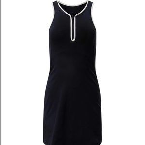 NWT Black Zip Front Dylan Tank Dress